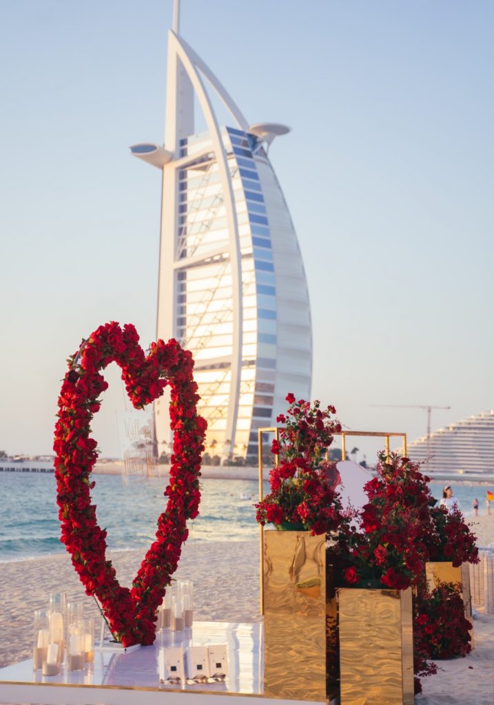 luxury proposal dubai